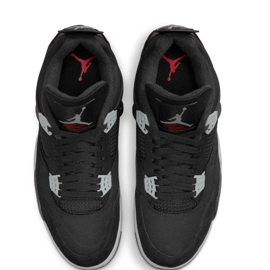 4 Retro Air SE Canvas Black Jordan 0728